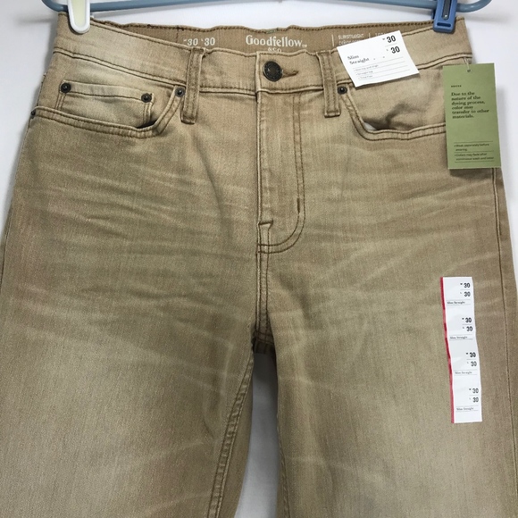 goodfellow total flex straight jeans